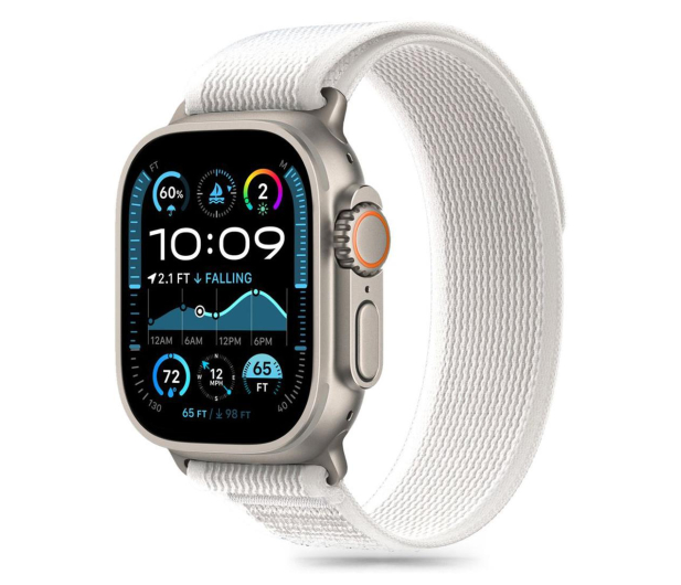TECH-PROTECT Nylon Stripe do Apple Watch 44/45/46/49 mm Crayon Grey 5906302370849 - 1296617 - zdjęcie